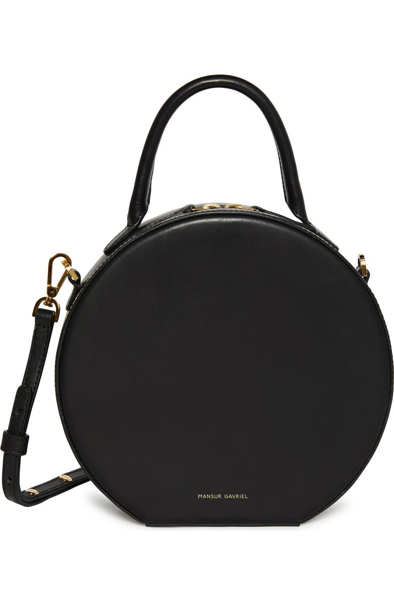 Mansur Gavriel Leather Circle Crossbody Bag, Alternate, color,