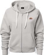 Dalix Rainbow Zip Hoodie