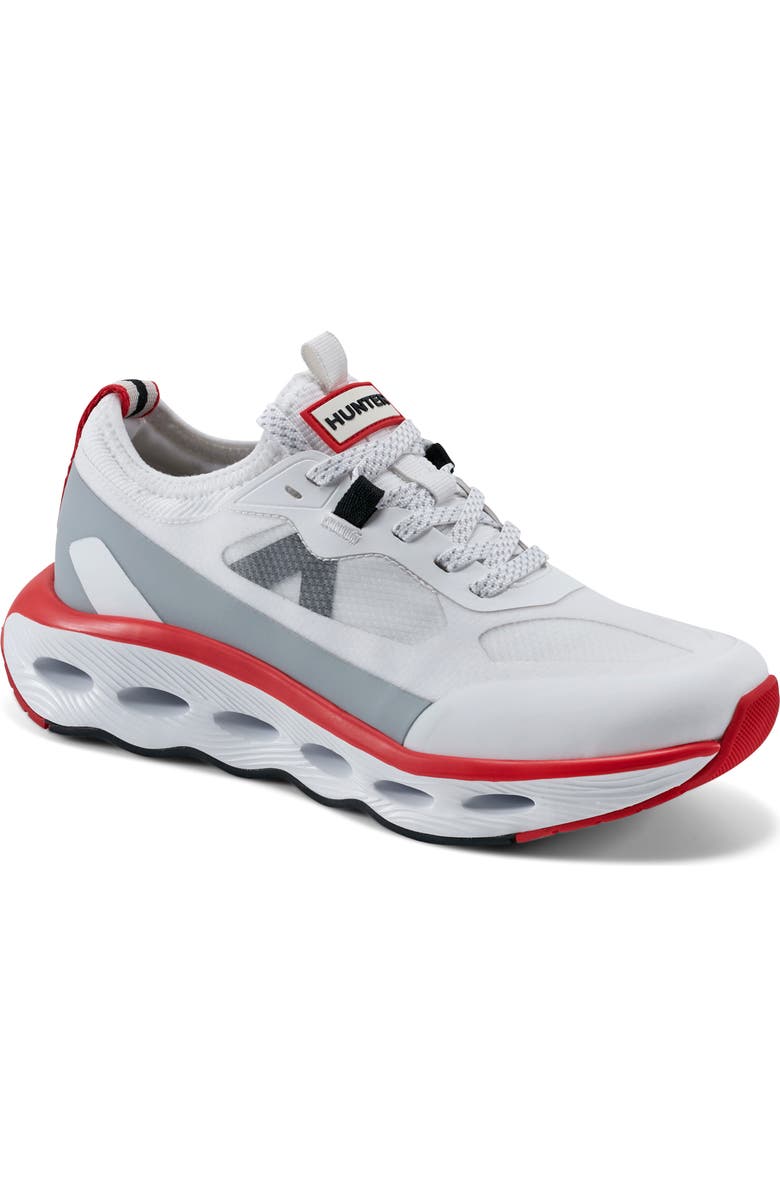 Hunter Ginny Sneaker, Main, color, White 141