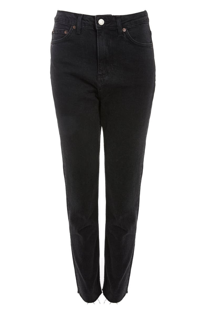 Topshop Straight Leg Jeans, Alternate, color, 