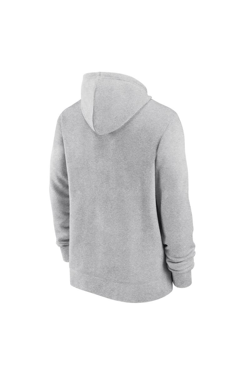 Nike Men's Nike Gray Indianapolis Colts Historic Lifestyle Full-Zip Hoodie, Alternate, color, 