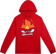 Disney Inside Out Jersey Hooded Long Sleeve Tee