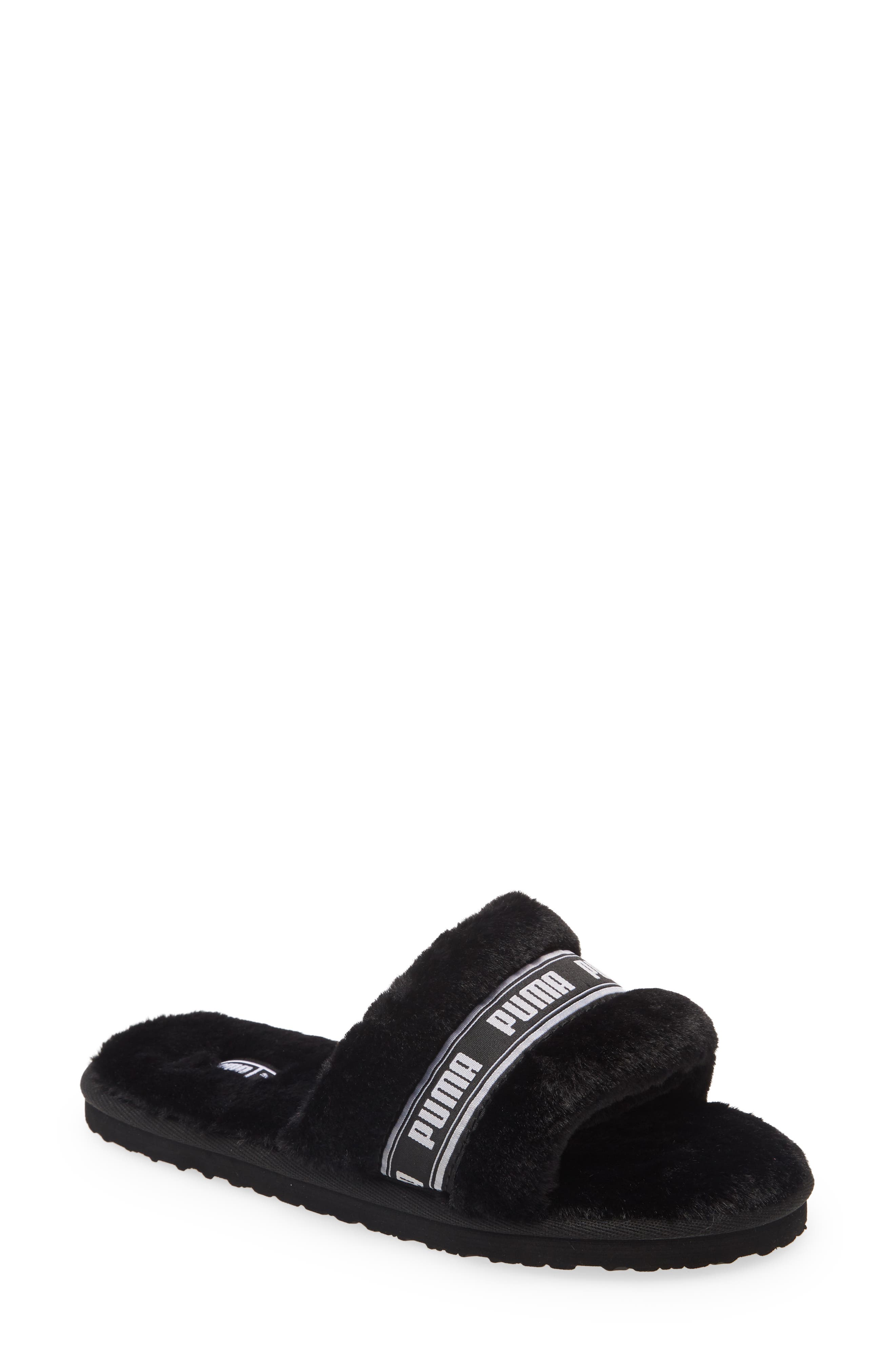PUMA Fluff Slide Sandal, Main, color, 