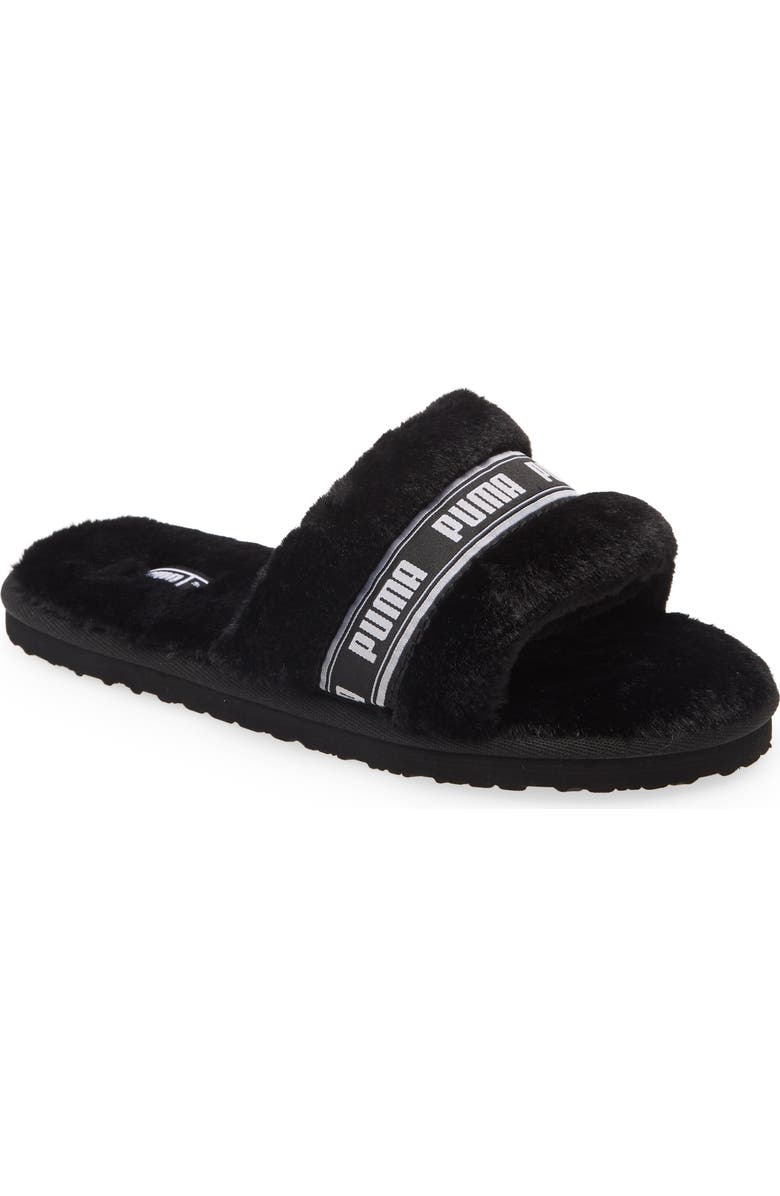 PUMA Fluff Slide Sandal, Main, color,