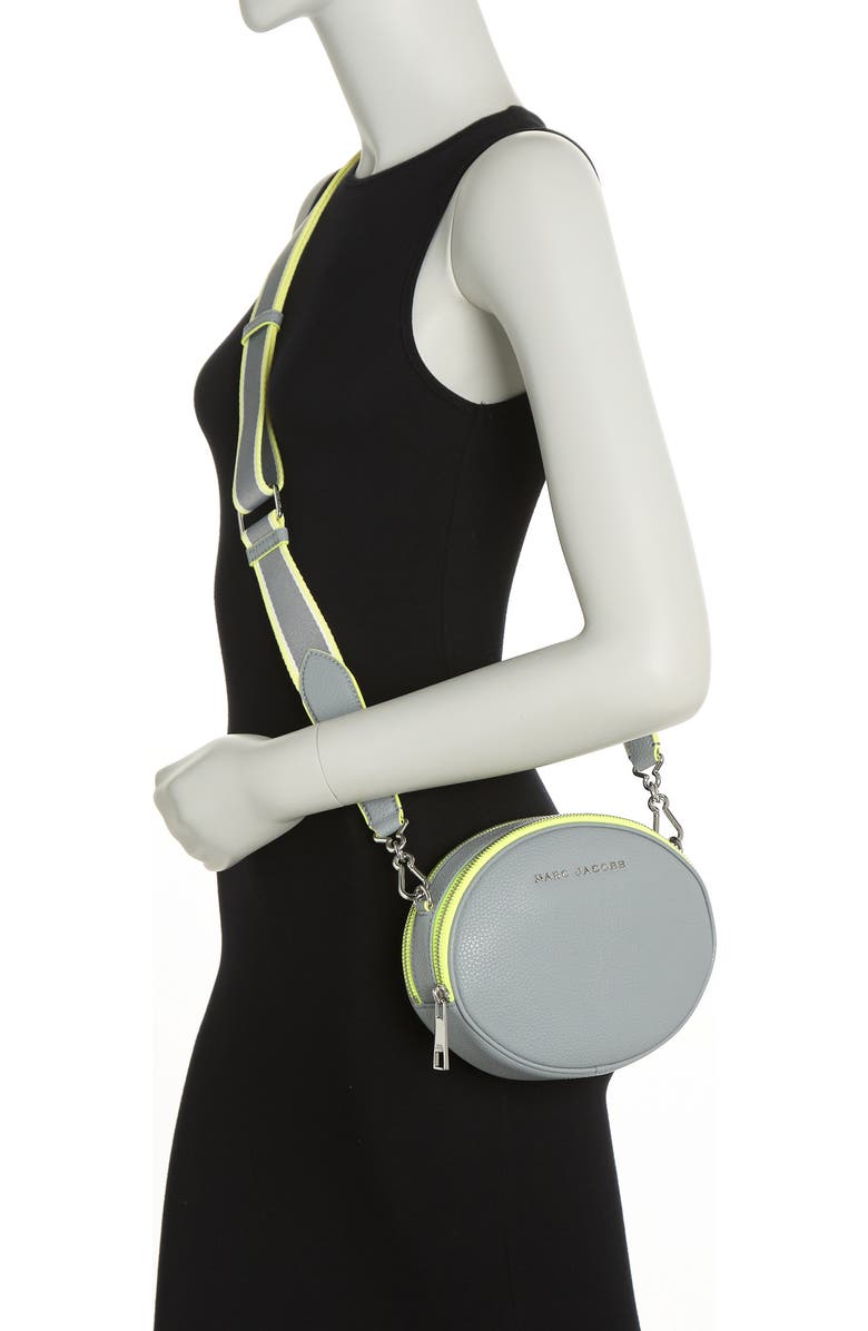 Marc Jacobs Oval Leather Crossbody Bag, Alternate, color,