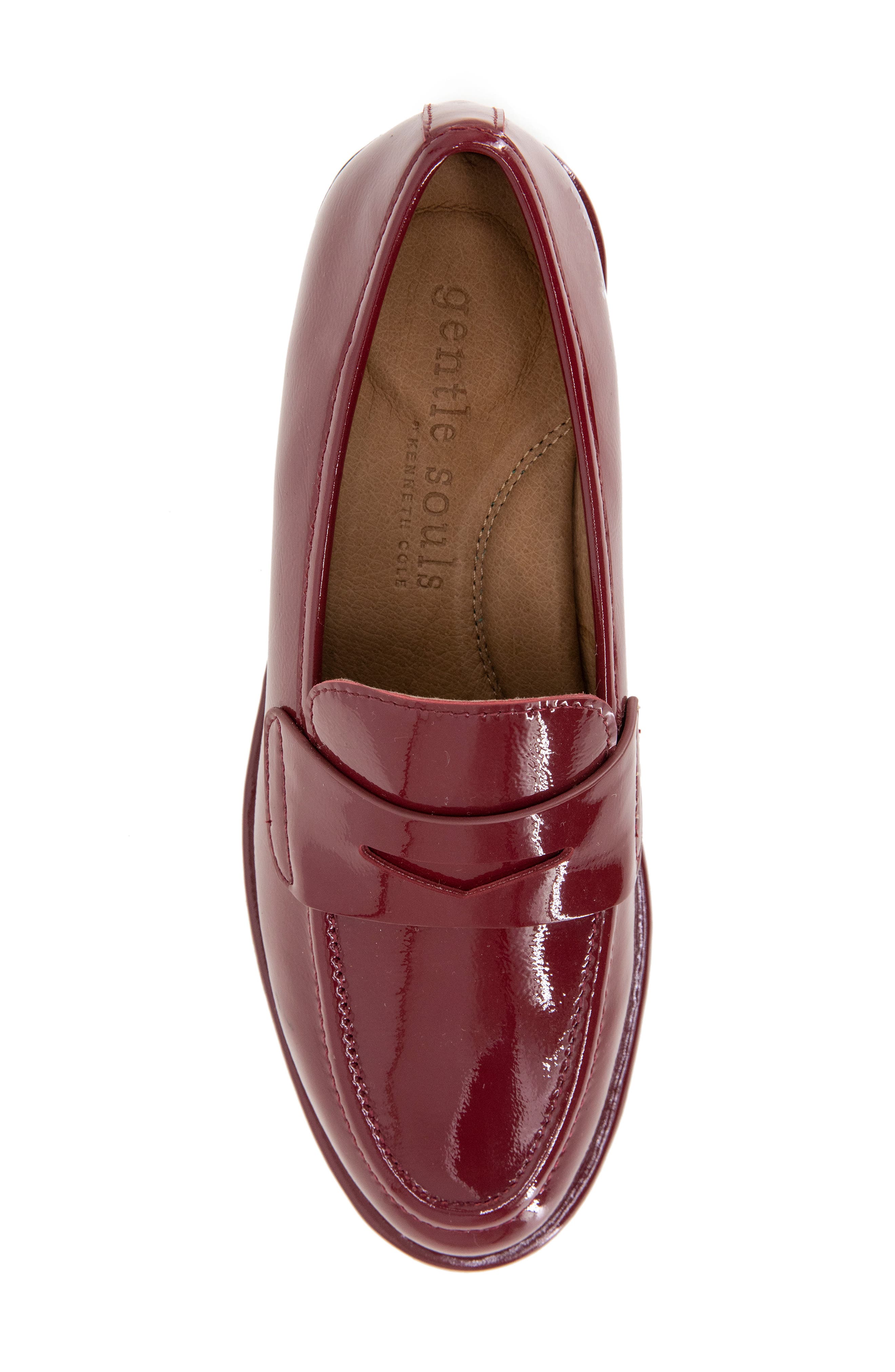 Cybil Loafer, Alternate, color, RIO RED PATENT