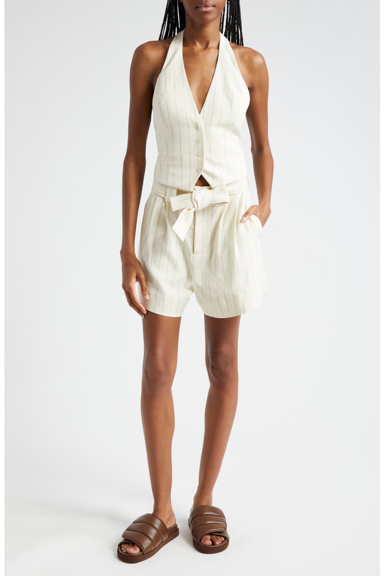 Woodson Halter Vest, Alternate, color, CREAM/BLACK STRIPE