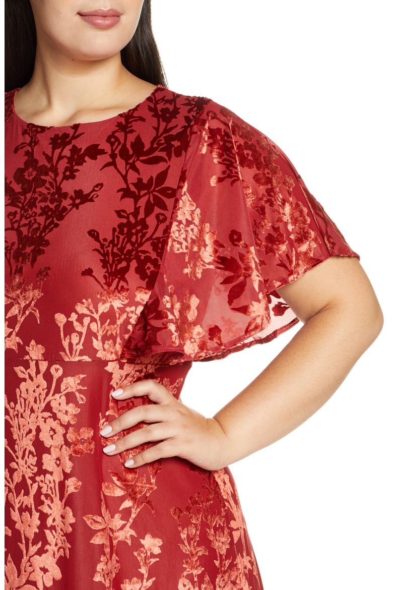 Parisian Dream Maxi Dress, Alternate, color, GINGER