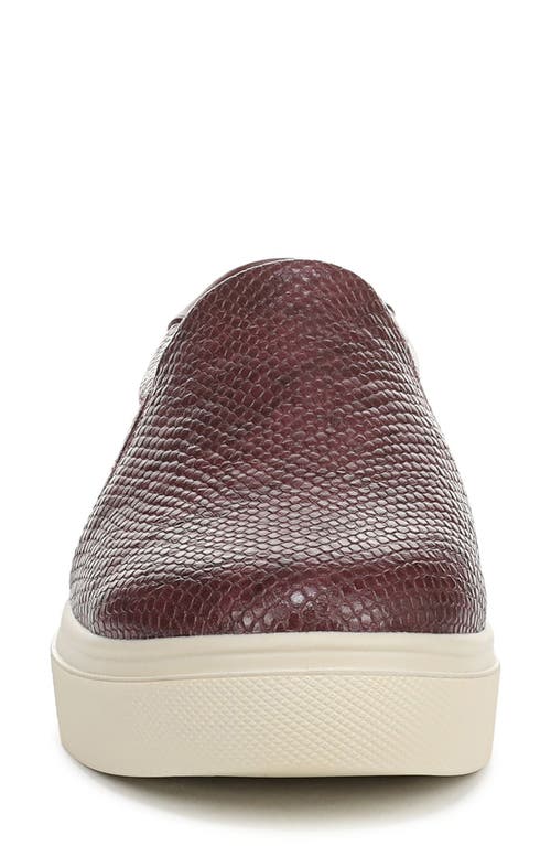 Dr. Scholl's Madison Cloud Slip-on Sneaker In Burgundy