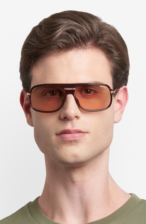 Carrera Eyewear C Sport 62mm Oversize Rectangular Sunglasses In Multi