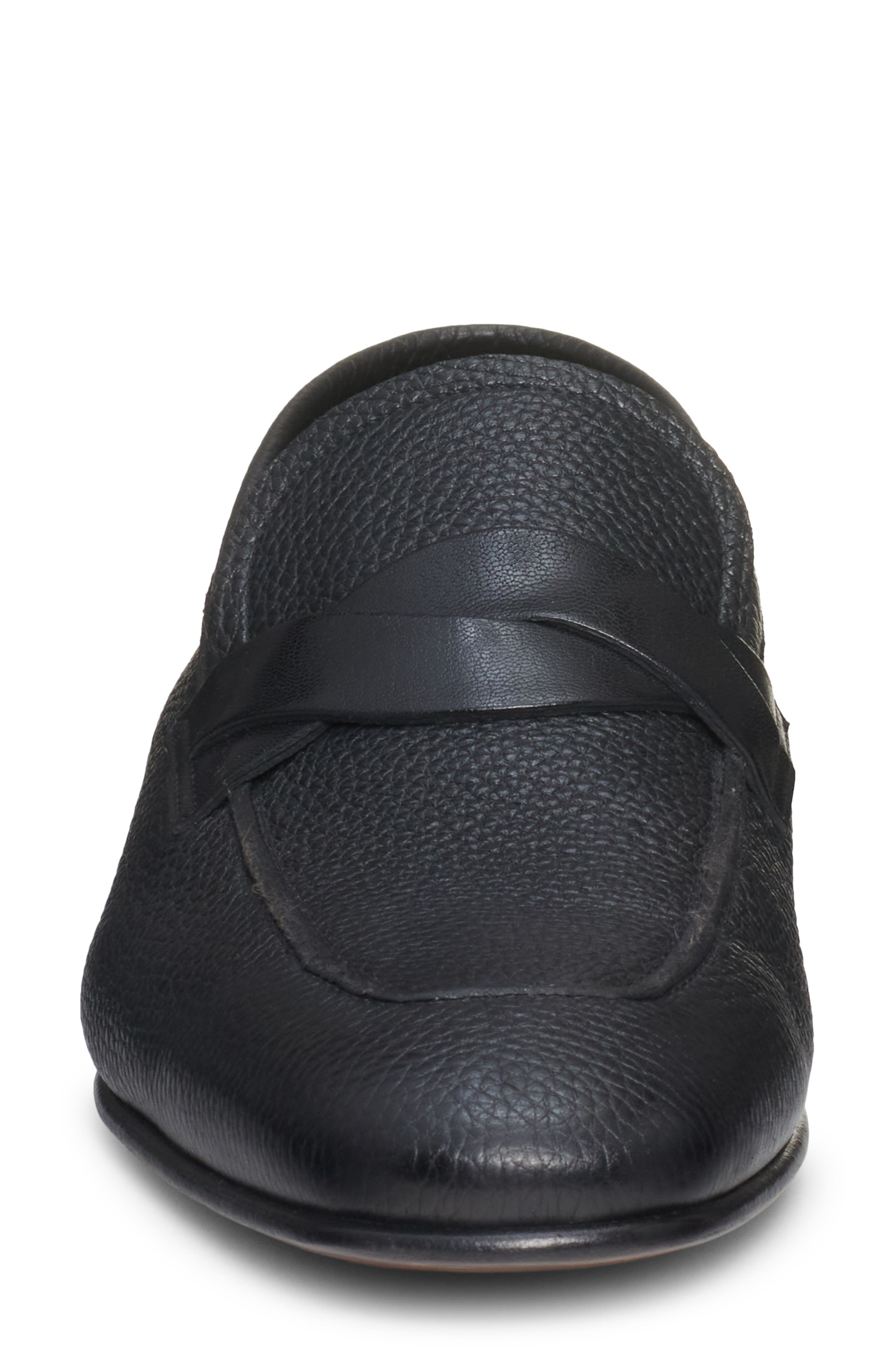 TOM FORD Large Grain Leather Loafer, Alternate, color, 