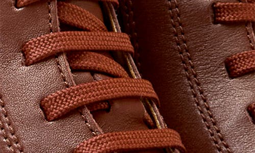 Camper 54mm Milah Lace-up Platform Boots In Red