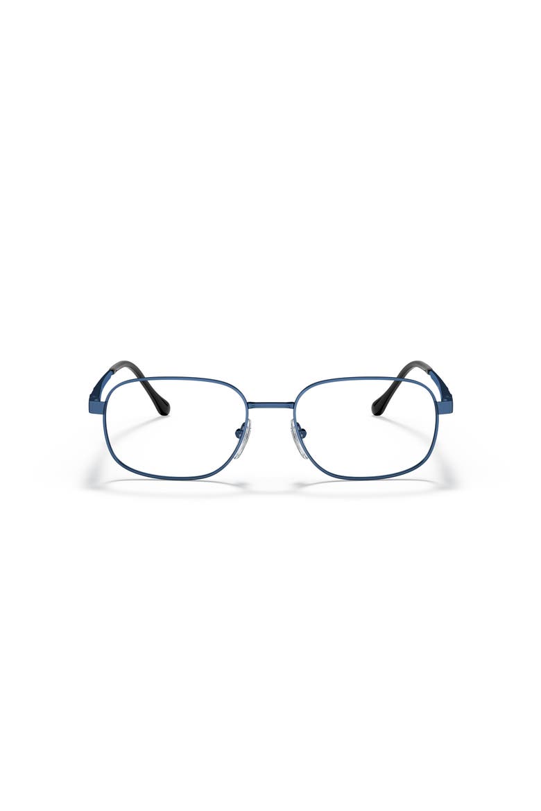 57mm Rectangle optical glasses, Alternate, color, Blue