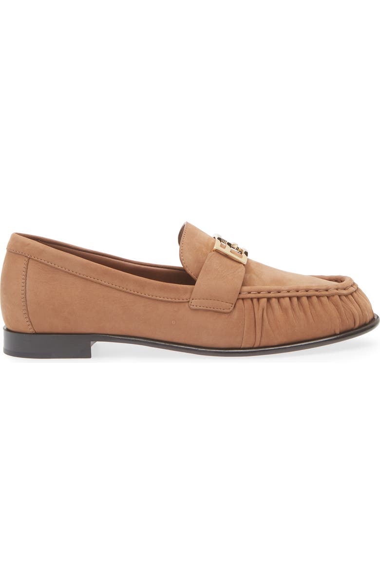 Fendi Baguette Loafer, Alternate, color, Brown
