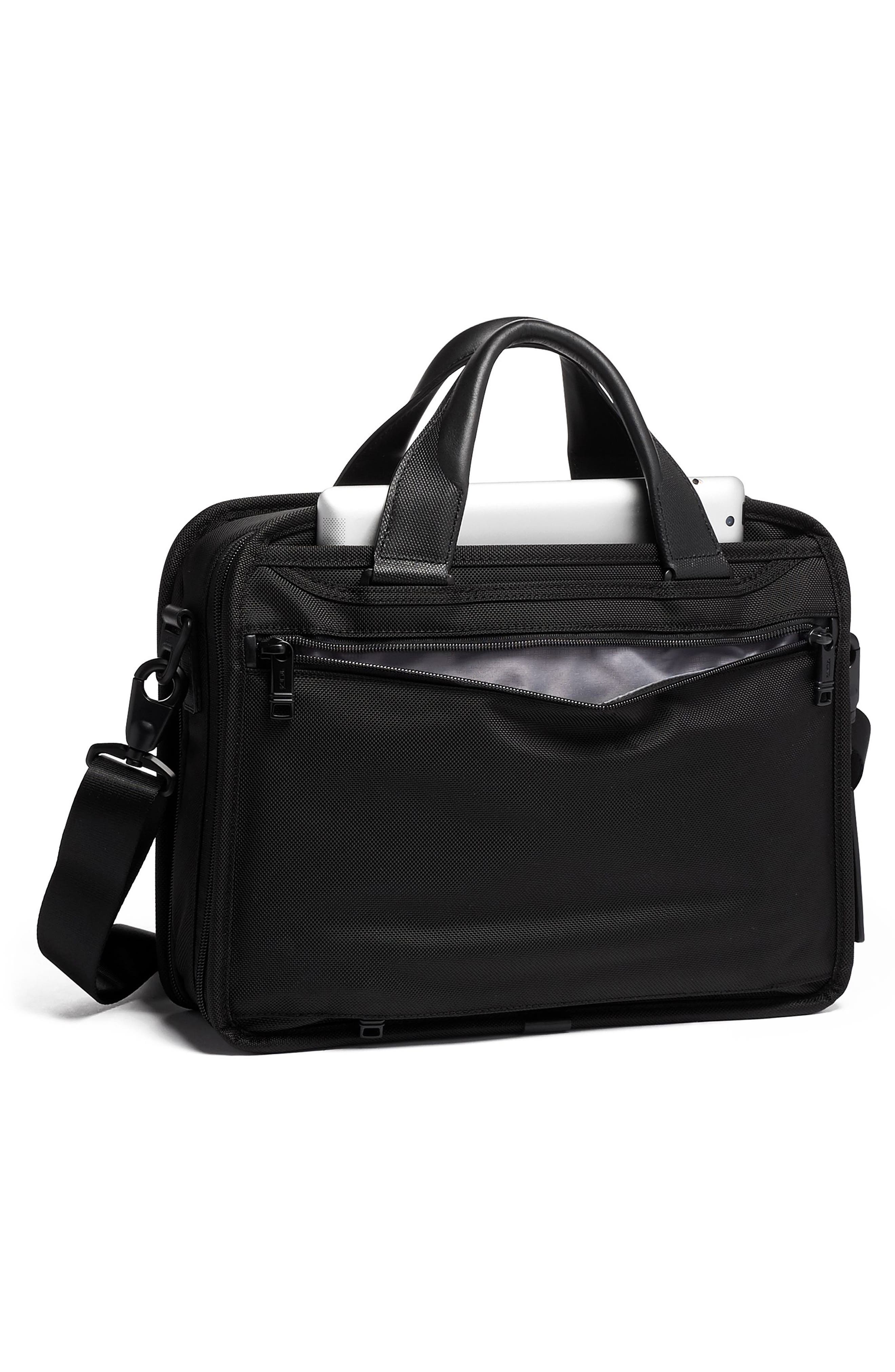 TUMI Alpha 3 Small Screen Expandable Laptop Briefcase, Alternate, color, 