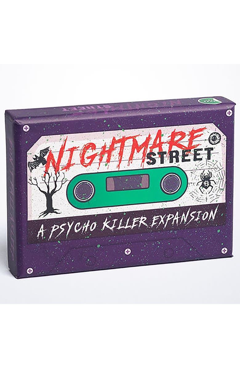 Psycho Killer Nightmare Street Expansion Party Card Game, Main, color, Purple