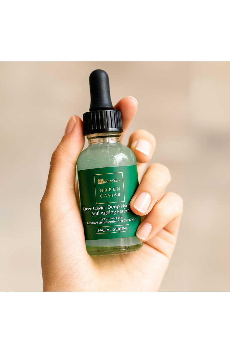 DR BOTANICALS Green Caviar Hydration & Anti-Ageing Serum for Plump, Radiant Skin 30ml, Alternate, color, White