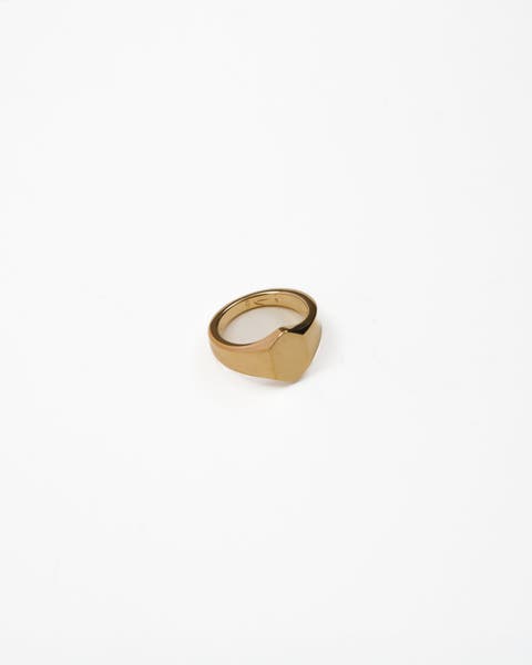 Hayden Hex Pinky Ring