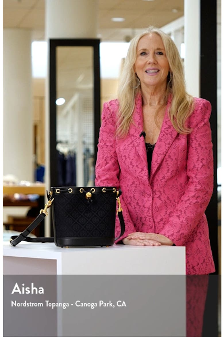 T Monogram Bucket Bag video