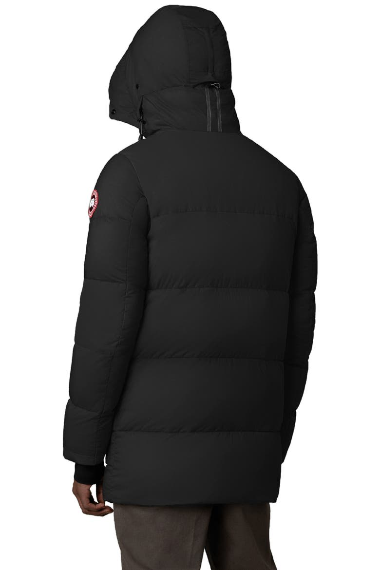 Armstrong 750 Fill Power Down Jacket, Alternate, color, BLACK