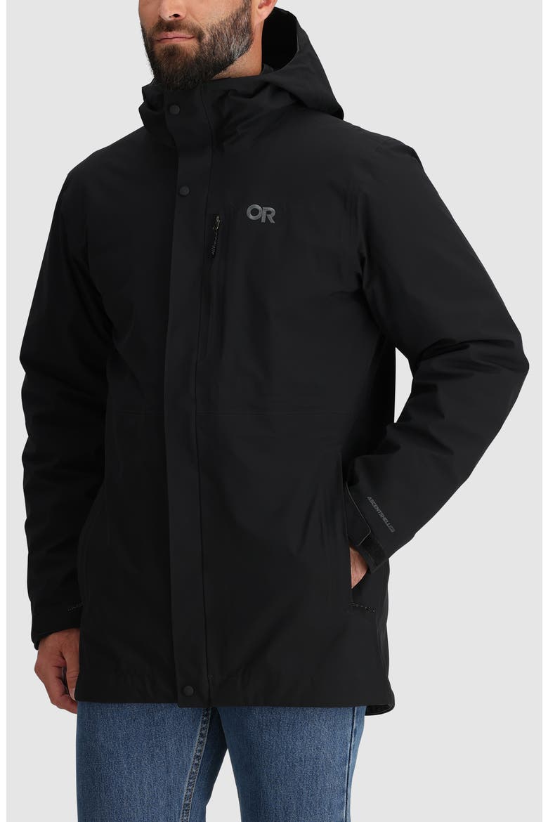 Foray 3L Waterproof 3-in-1 Parka, Main, color, BLACK