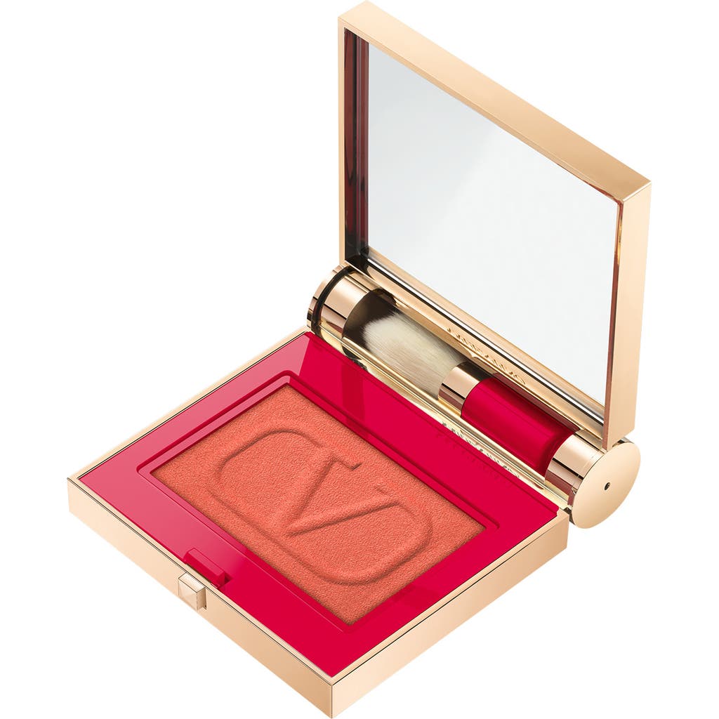 Valentino Eye2Cheek Blush & Eyeshadow in 07 Orange Delight at Nordstrom