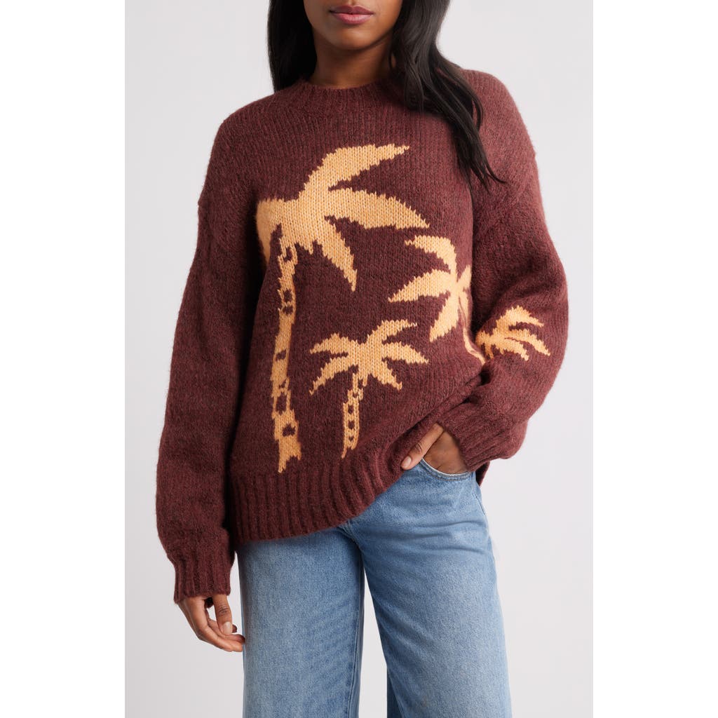 Rip Curl Beach Party Jacquard Sweater in Plum  product