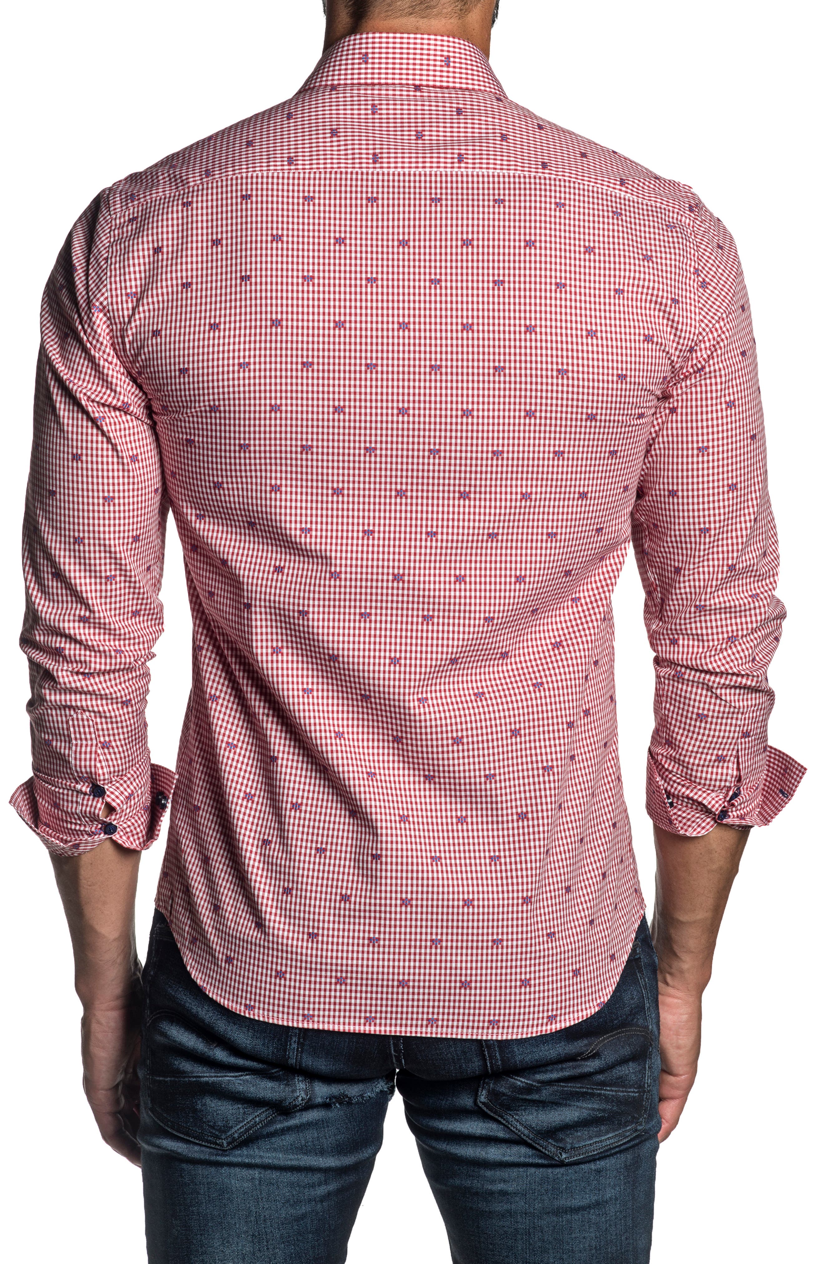 Jared Lang Regular Fit Check Button-Up Shirt (Men) | Nordstrom