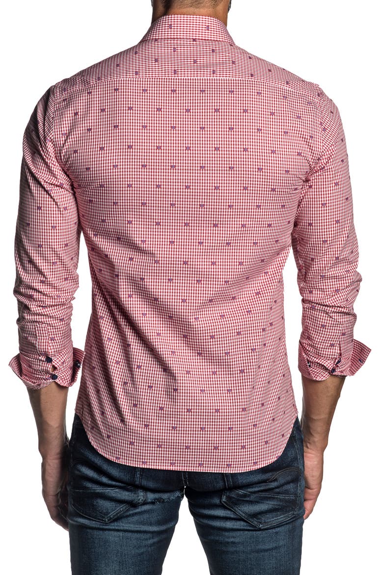 Jared Lang Regular Fit Check Button-Up Shirt (Men) | Nordstrom
