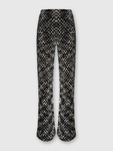 Palazzo Pants In Flame Lace