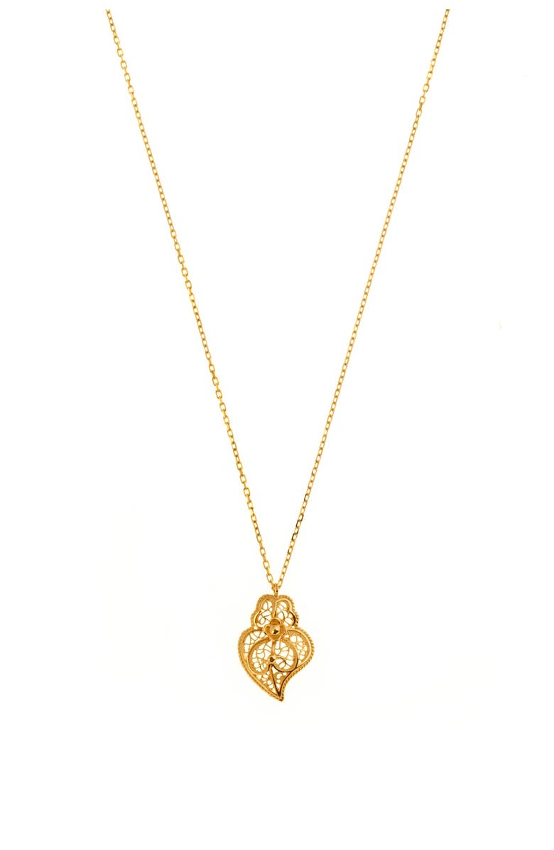 Arte Nova Jewellery Filigrana Necklace, Main, color, Gold 19,2Kt