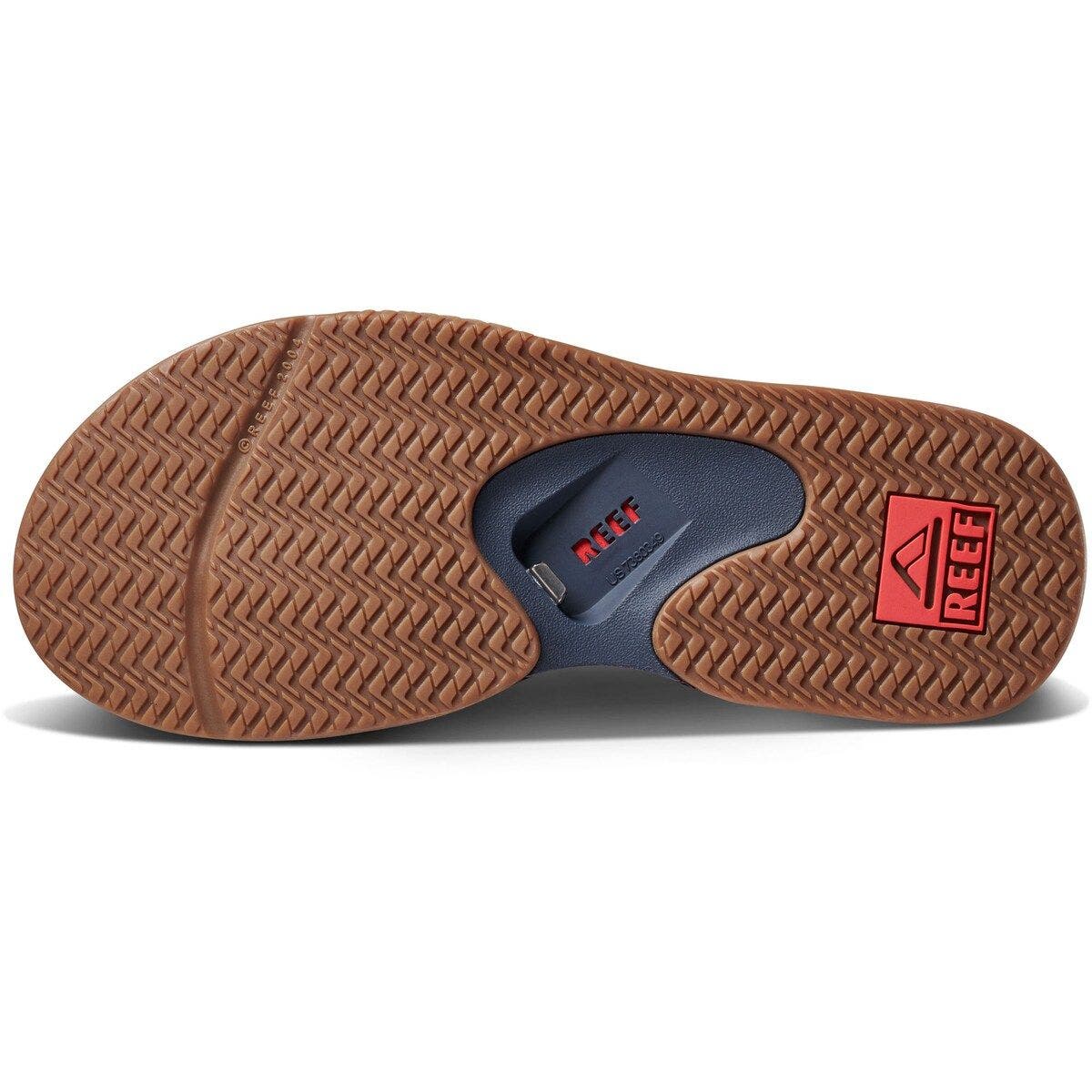 Reef Men's REEF Boston Red Sox Fanning Bottle Opener Sandals, Alternate, color, 