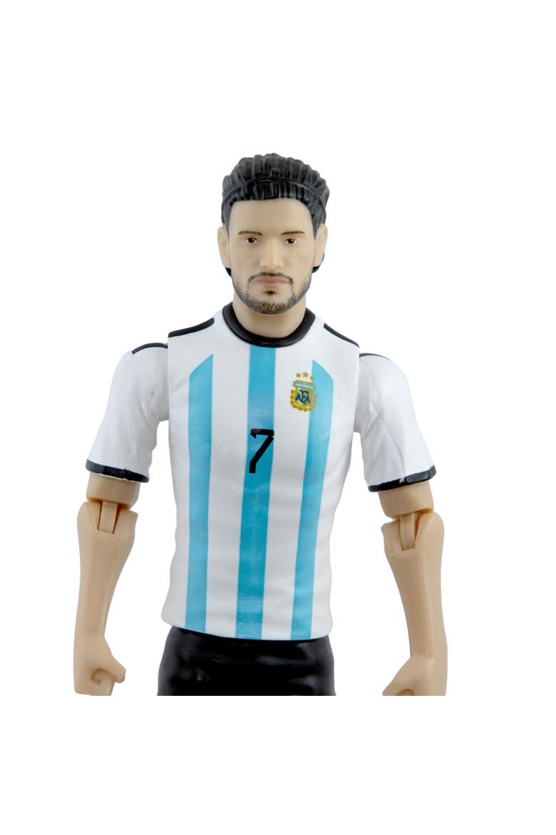 Sockers Argentina National Rodrigo De Paul 8" Soccer Action Figure, Alternate, color, Blue
