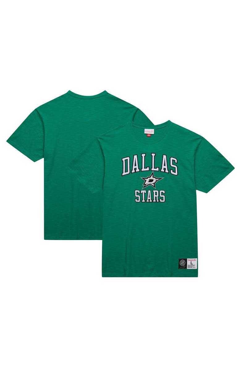 Mitchell & Ness Men's Mitchell & Ness Kelly Green Dallas Stars Legendary Slub T-Shirt, Main, color, 