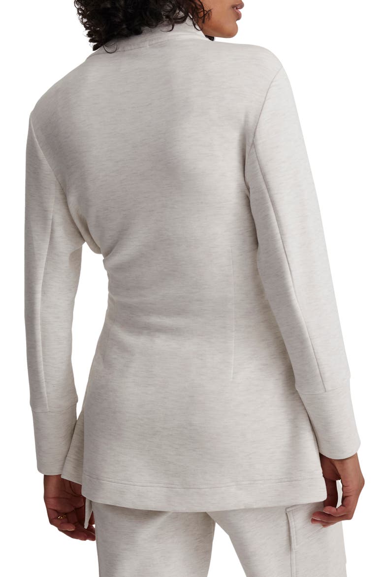 Anset Tie Waist Jacket, Alternate, color, IVORY MARL