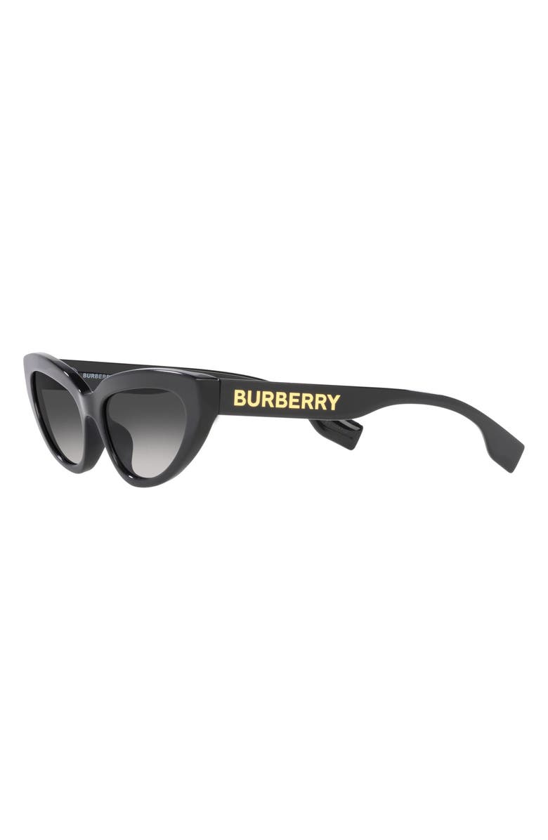 Burberry 54mm Gradient Cat Eye Sunglasses, Alternate, color,
