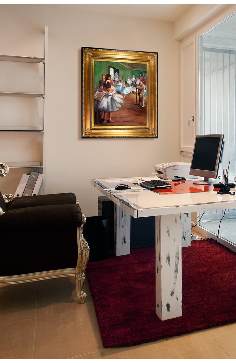 OVERSTOCK ART The Dance Class with Regency Gold Frame, 28.5" x 32.5", Alternate, color,