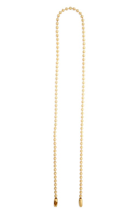 Ball Chain Crossbody Strap