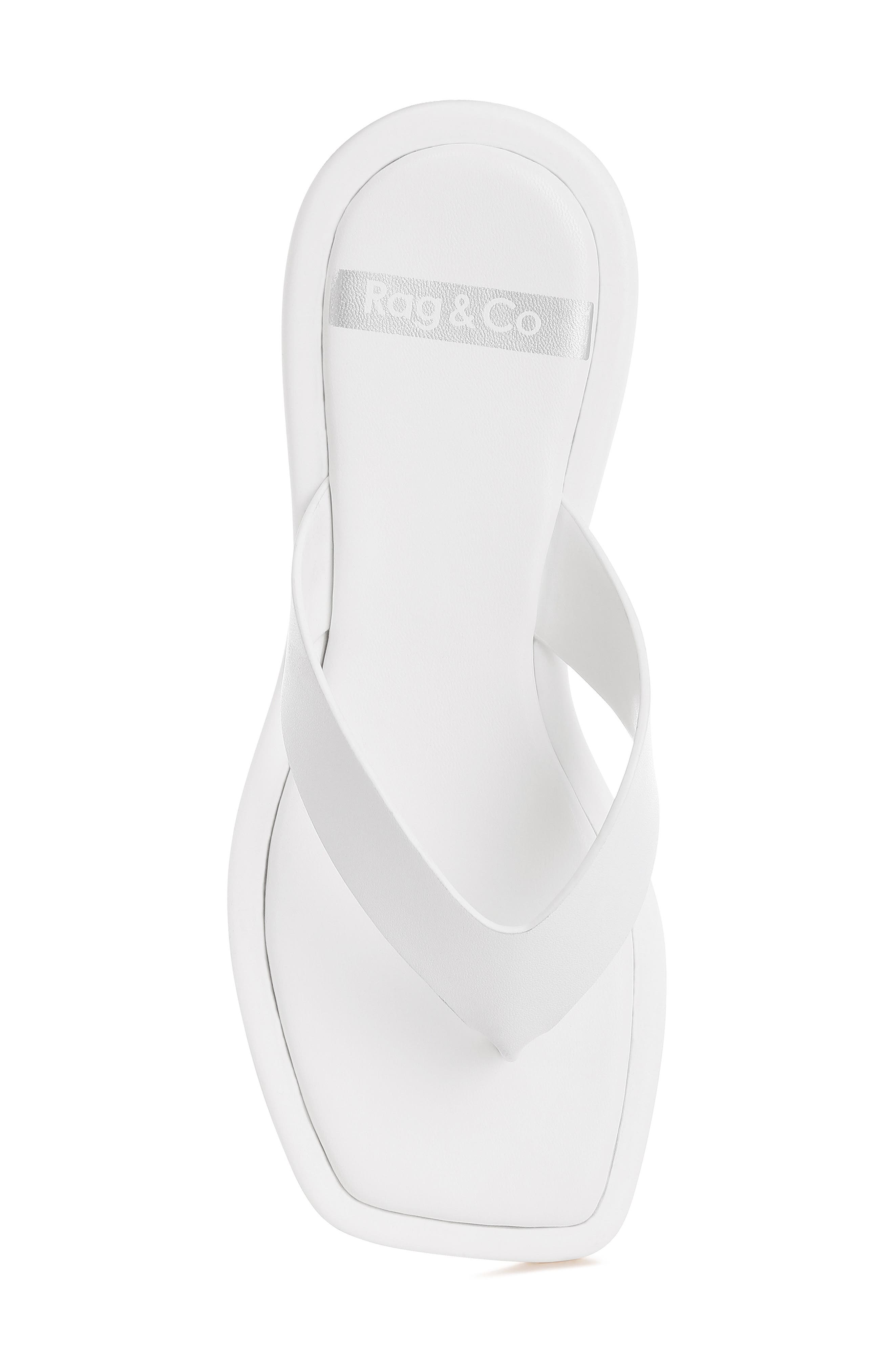 Makawi Flip Flop, Alternate, color, WHITE