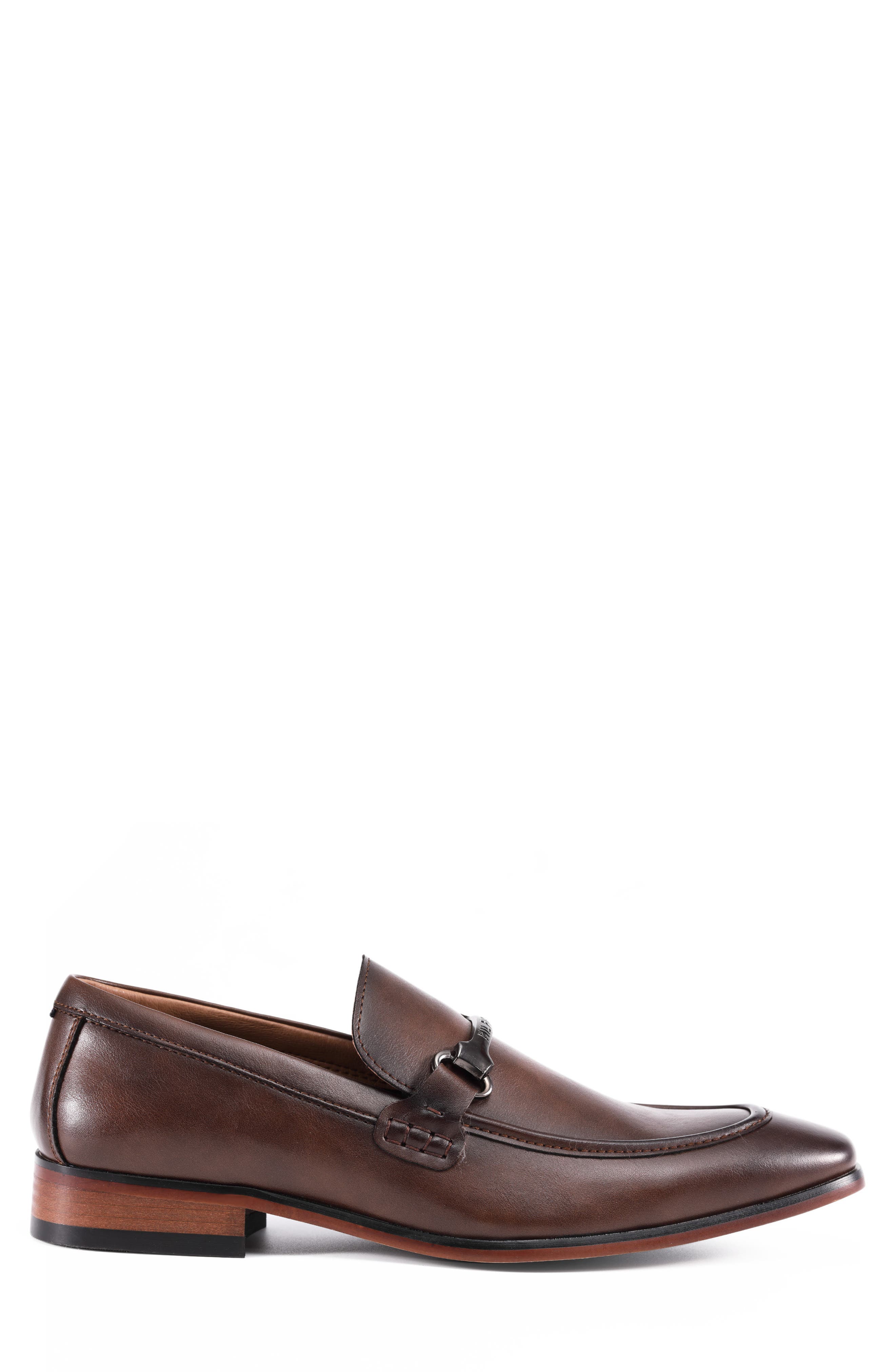 Senner Bit Loafer, Alternate, color, DARK BROWN