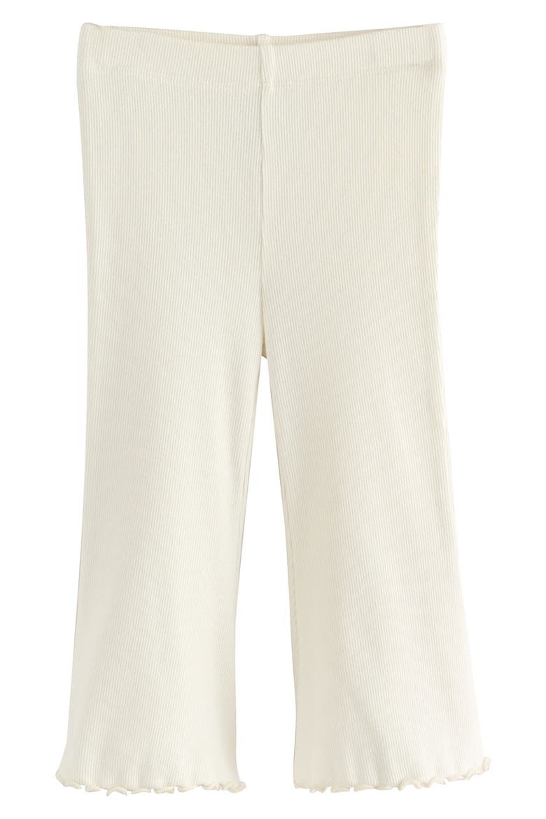 Kids' Assorted 5-Pack Rib Flare Leggings, Alternate, color, BLACK/WHITE