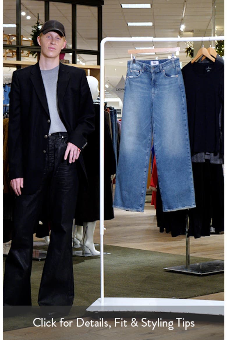 Sasha High Waist Wide Leg Jeans video