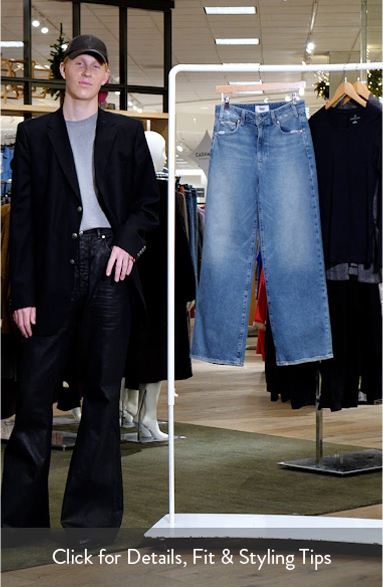 Sasha High Waist Wide Leg Jeans, sales video thumbnail