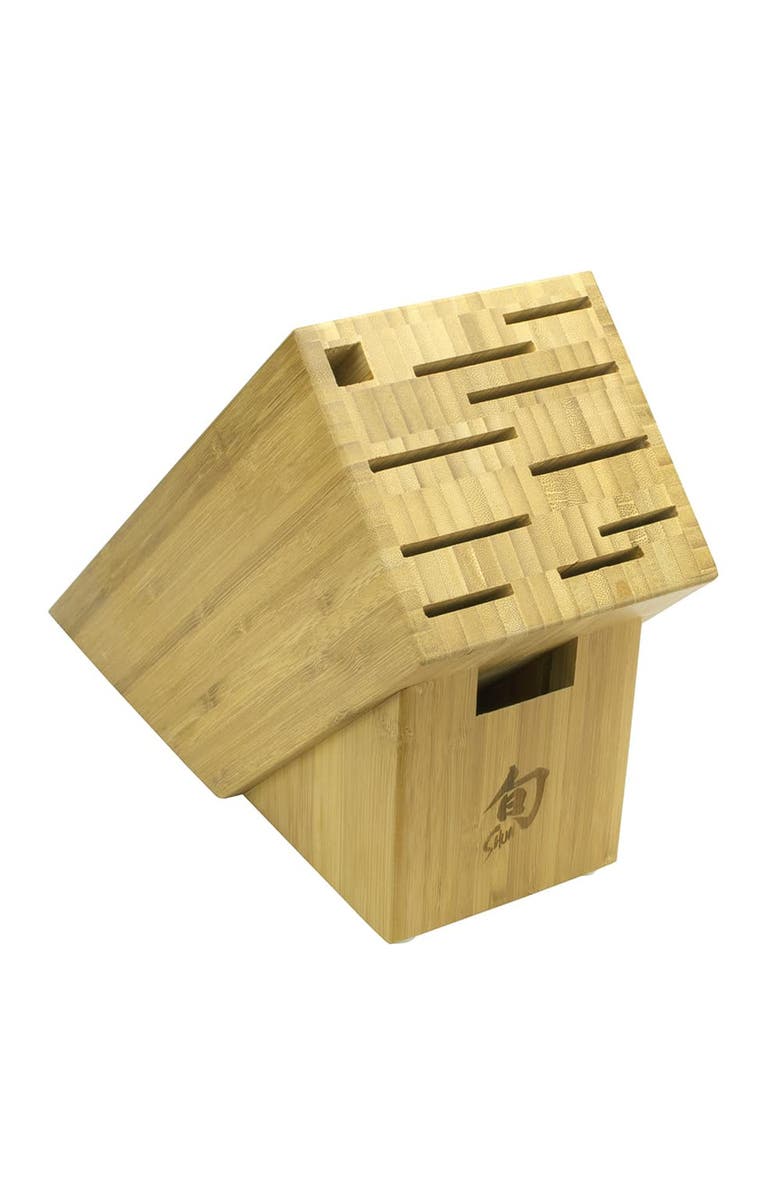 Shun Knife Block, 11 Slot, Main, color, Light