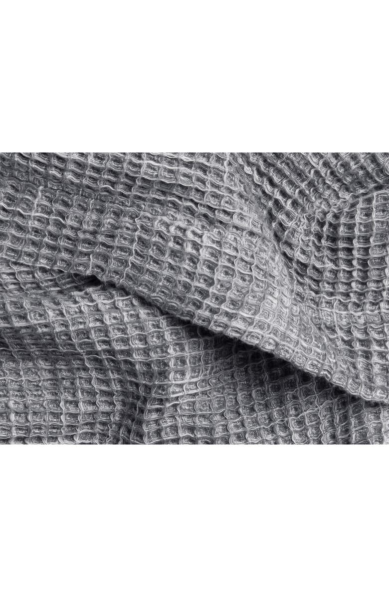 Parachute Gender Inclusive Waffle Knit Cotton Robe, Alternate, color, Grey