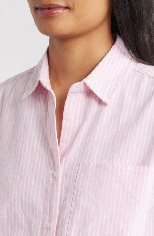 Beachlunchlounge Long Sleeve Shirt In Pink