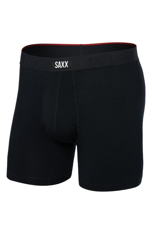 Saxx Vibe Xtra Super Soft Boxer Briefs Men Black Stretch Underwear Buu140 In Blue