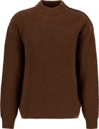 Barbour Gearstone Zip Shoulder Wool Sweater