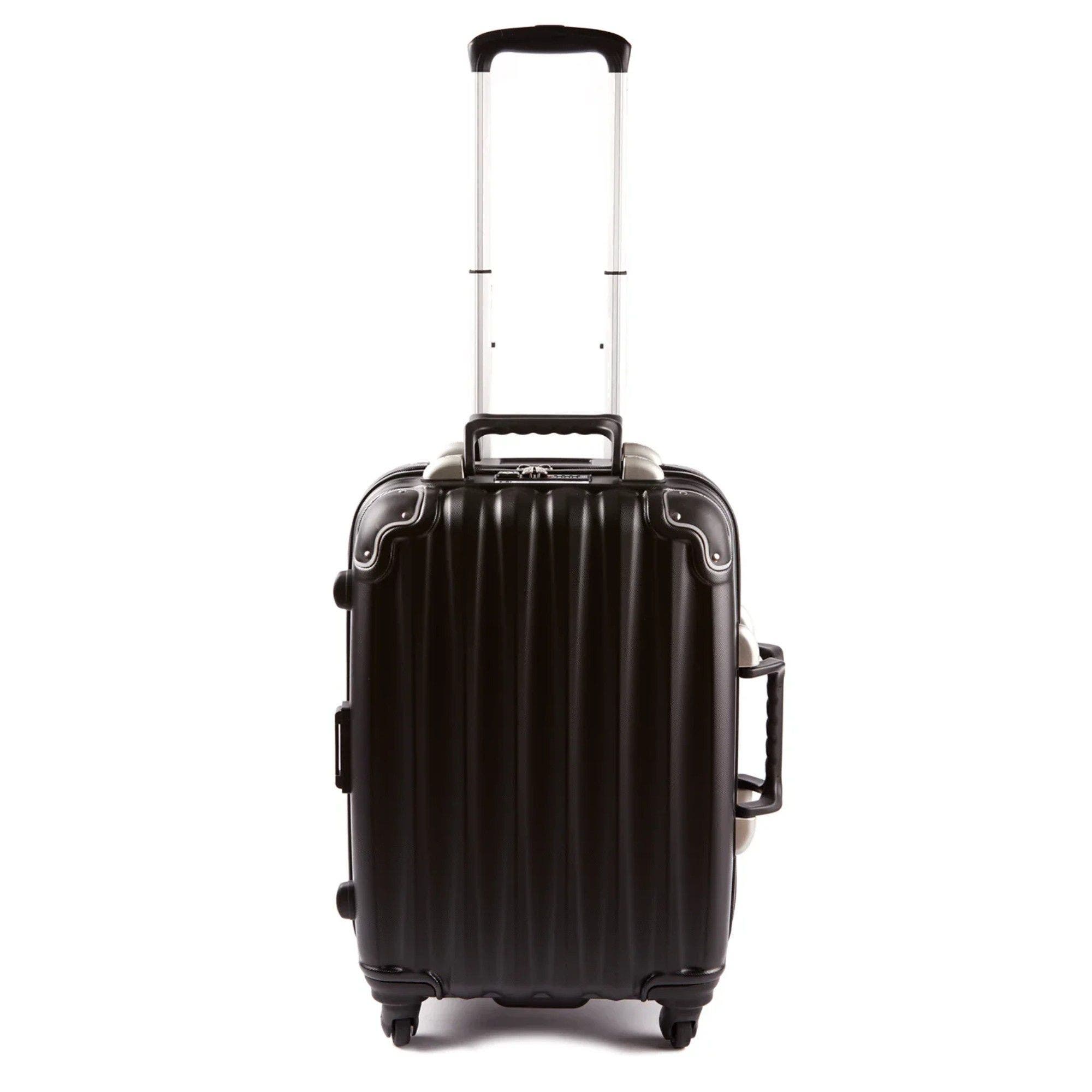 VinGardeValise Piccolo 5-Bottle Wine & Spirits Suitcase, Main, color, Black