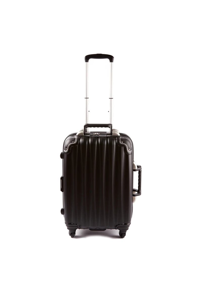 Piccolo 5-Bottle Wine & Spirits Suitcase, Main, color, Black